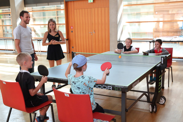 Kinder beim Behindertensport