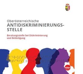 Titelbild Folder Antidiskriminierungsstelle