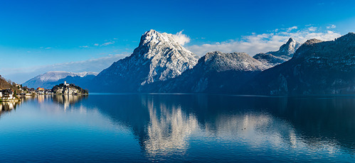 Sicht auf Traunsee