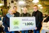 Landesrat Rudi Anschober übergab 1.000 Euro an die Kupfermuckn der ARGE Obdachlose