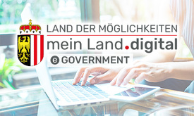Logo Land der Möglichkeiten - mein Land digital: eGovernment