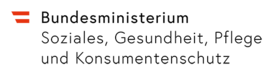Logo des Bundesministeriums für Soziales, Gesundheit, Pflege und Konsumentenschutz