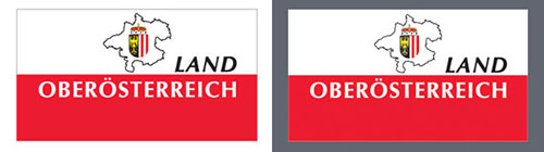 Logo Land OÖ mit und ohne Rand