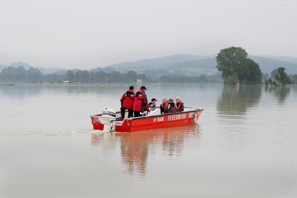 Lokalaugenschein Hochwasser 2013 in Walding