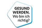  Logo: Gesund werden. Wo bin ich richtig?