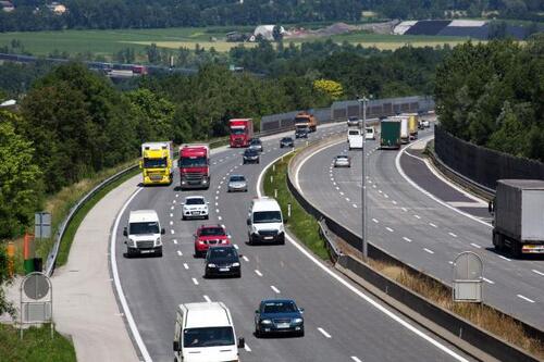 Verkehr auf der Westautobahn