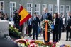 Die Delegation aus Spanien bei der Kranzniederlegung