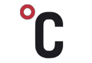 Logo Climate-Group - schwarzes C und rotes O auf weißem Hintergrund