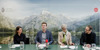 Ines Gruber, Umwelt- und Klima-Landesrat Stefan Kaineder, Bürgermeisterin Katharina Seebacher und Klimabündnis OÖ Geschäftsführer Norbert Rainer sitzen nebeneinander an einem Tisch.