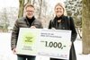 Landesrat Rudi Anschober übergab 1.000 Euro an die ARGE OÖ Frauenhäuser
