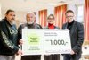 Landesrat Rudi Anschober übergab 1.000 Euro an den Sozialverein B37