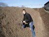 Innovations-Assistent Roman Lugmayr, MSc bei der Qualitätssicherung für die Firma Compost Systems GmbH in Wels