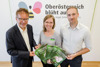 LR Rudi Anschober, Leonore Gewessler (GF GLOBAL 2000) und Ronald Würflinger (GF Stiftung „Blühendes Österreich“)