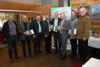 v.l.: Josef Hinterleitner (Fotograf), Wolfgang Suske (Projektkonzept), Johannes Nenning, Bürgermeister Martin Ebenhofer, Dr. Gottfried Schindlbauer, Landesrat Max Hiegelsberger, Vizebürgermeister Martin Moser und Bürgermeister Hannes Schobesberger