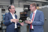 v.l.: Herbert Bremstaller, CEO Ecotherm AUSTRIA GmbH und Wirtschafts-Landesrat Markus Achleitner