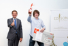 Gewinner Sonderpreis „Digitalisierung“ - v.l.: Wirtschafts-Landesrat Markus Achleitner, Jan Schweiger