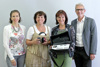 v.l.: Barbara Kraxberger, LRin Birgit Gerstorfer, Renate Heitz und Dr. Daniel Holzinger