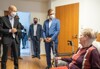 BM Dr. Martin Kocher und LR Dr. Wolfgang Hattmannsdorfer zu Besuch im Pflegeheim Sonnenhof.