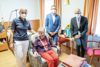 BM Dr. Martin Kocher und LR Dr. Wolfgang Hattmannsdorfer zu Besuch im Pflegeheim Sonnenhof.