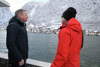 Landeshauptmann Mag. Thomas Stelzer mit Dr. Christoph Preimesberger (Landesleiter der oö. Bergrettung)