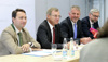 vl: LH-Stv. Dr. Manfred Haimbuchner, LH Mag. Thomas Stelzer, DI Volkhard Maier und LH-Stv. Dr. Michael Strugl