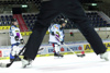 Familienreferent LH-Stv. Dr. Manfred Haimbuchner, Christian Ladberg (Präsident des OÖ Eishockeyverbades) mit Julian Vlach und Alexander Hörack bzw. Julian und Alexander beim Training