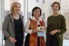 v.l.: Kinder- und Jugendanwältin Mag.a Christine Winkler-Kirchberger, Sozial-Landesrätin Birgit Gerstorfer und Sonja Farkas, Leiterin des Kinderschutzzentrums Steyr