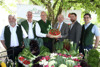 Wilhelm Hoffelner, Ewald Mayr, Präsident ÖR Ing. Franz Reisecker, Agrar-Landesrat Max Hiegelsberger, Franz Allerstorfer und Andreas Hoffelner