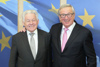 Landeshauptmann Dr. Josef Pühringer und EU-Kommissionspräsident Jean-Claude Juncker 