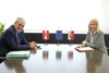 EU-Kommissar Christos Stylianides und LH-Stv.in Mag.a Christine Haberlander