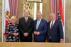 3. Präsidentin Gerda Weichsler-Hauer, Deputy Speaker Piet Pretorius, 1. Präsident KommR Viktor Sigl und 2. Präsident DI Dr. Adalbert Cramer