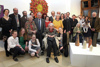 Die Familien der beiden Künstler mit LH Pühringer bei der Ausstellungseröffnung