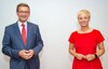 Wirtschafts-Landesrat Markus Achleitner und WKOÖ-Präsidentin Mag.a Doris Hummer.