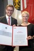 v.l.: Wirtschafts-Landesrat Markus Achleitner und Wirtschaftskammer-Präsidentin Mag. a Doris Hummer