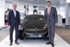 v.l.: Der neue Geschäftsführer des BMW Group Werks Steyr, Dr. Alexander Susanek, mit Wirtschafts- und Forschungs-Landesrat Markus Achleitner im Rahmen eines Arbeitsgesprächs heute in Steyr.