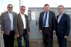 v.l.: Roland Kappl (Vizebürgermeister der Marktgemeinde Asten) Karl Kollingbaum (Bürgermeister Marktgemeinde Asten), Landesrat für Infrastruktur Mag. Günther Steinkellner und Robert Zeitlinger (Bürgermeister St. Florian) 