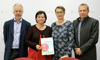 v.l.: Prof. Dr. Markus Lehner, LRin Birgit Gerstorfer, Mag.a Dorothea Dorfbauer, MMag. Gernot Koren