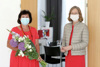 Geschäftsführerin Susanna Rothmayer (rechts) bedankte sich bei Sozial-Landesrätin Birgit Gerstorfer für die Unterstützung seitens des Sozialressorts.