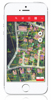 Die neue Doris App als Informationstool für die Hosentasche. Neu auch die Anzeige der Grundstücksgrenzen in Katasterform.