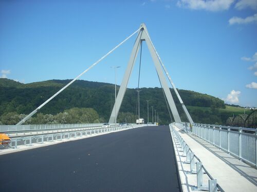 Die Donaubrücke Steyregg, Fahrzeuge
