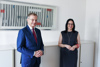 Erstes gemeinsames Arbeitsgespräch in Wien: Kunst- und Kulturstaatssekretärin Andrea Mayer und Landeshauptmann Thomas Stelzer
