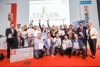 Alle EDISON-Preisträger 2019 mit Wirtschafts- und Sport-Landesrat Markus Achleitner, Wirtschaftskammer-Präsidentin Doris Hummer und Vizebürgermeister Bernhard Baier