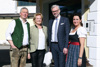 v.l.: GF Norbert Sperr, Seniorchefin Maria Lehrl, LH-Stv. und GF Sabine Sperr-Lehrl