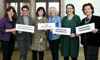 v.l.: LRin Martina Berthold (Salzburg), LH-Stv.in Beate Prettner (Kärnten), LRin Birgit Gestorfer (OÖ), LRin Katharina Wiesflecker (Vorarlberg), LRin Christina Baur (Tirol) und LRin Ursula Lackner (Steiermark)