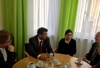 .l.: LR Rudi Anschober, Mirza Dinnayi, Lamya Hadschi Baschar und EU-Abgeordneter Josef Weidenholzer