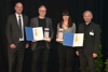 Sonderpreis Kategorie „Außer Landes“: Macallan Whisky Distillery, Schottland - v.l. LAbg. Bgm. Dr. Christian Dörfel (in Vertretung von LR Achleitner und LR Hiegelsberger), Ing. Johannes Rebhahn (Wiehag GmbH), Katharina Wiesner, B.Sc. (Wiehag GmbH), Erich Gaffal (Clustermanager Möbel- und Holzbau Cluster)