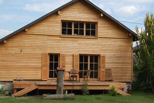 Einfamilienhaus aus Holz
