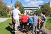 Waren mit viel Begeisterung beim Projekt „Jobstars meets Motorikpark“ im Motorikpark in Braunau dabei: Lehrlinge der Firma Borbet Austria GmbH in Ranshofen