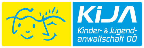 Logo mit der Aufschrift KiJA – Kinder- und Jugendanwaltschaft OÖ