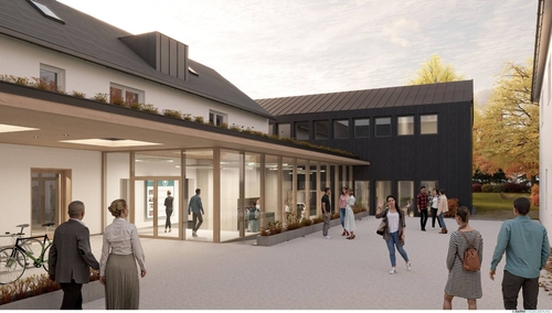 Rendering des neuen KULTUR HOFES.
